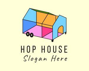 Colorful Trailer Housing  logo design