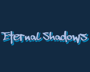 Graffiti Shadow Chalk logo design