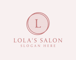 Feminine Beauty Salon Cosmetics  logo design