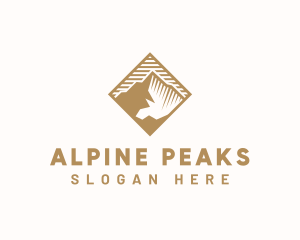 Summit Mountain Peak logo design