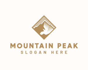 Summit Mountain Peak logo design