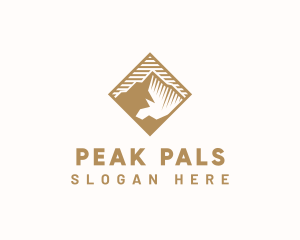 Summit Mountain Peak logo design