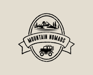 Mountain Retreat Camping logo design