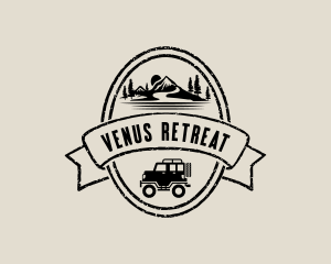 Mountain Retreat Camping logo design