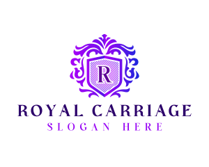 Royal Ornamental Crest logo design