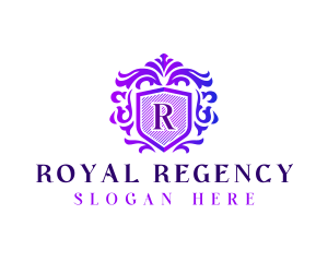 Royal Ornamental Crest logo design