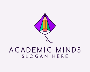 Academic School Pencil  logo design