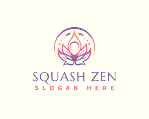 Beauty Yoga Lotus logo design