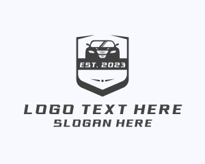 Sports Car Racing Vehicle logo