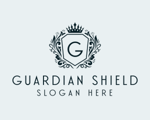 Deluxe Boutique Shield logo design