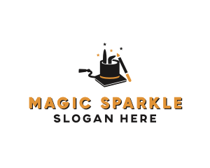 Magic Rabbit Hat  logo design