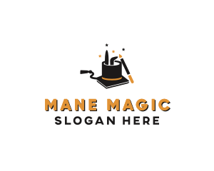 Magic Rabbit Hat  logo design