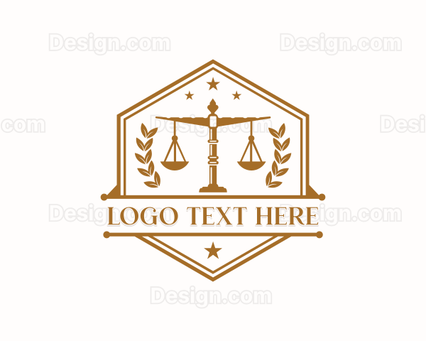 Justice Legal Scale Logo