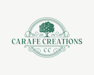 Tree Arborist Garden logo design