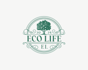 Tree Arborist Garden logo design