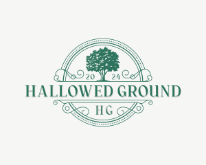 Tree Arborist Garden logo design