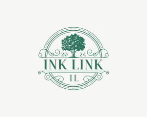 Tree Arborist Garden logo design