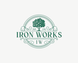 Tree Arborist Garden logo design