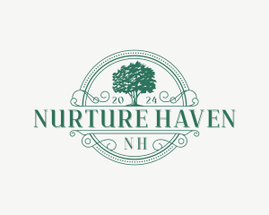 Tree Arborist Garden logo design