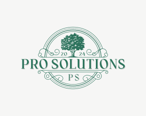 Tree Arborist Garden logo design