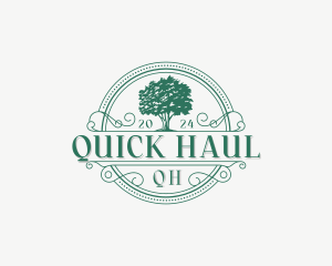 Tree Arborist Garden logo design