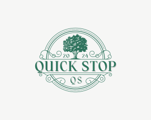 Tree Arborist Garden logo design