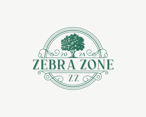 Tree Arborist Garden logo design