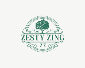 Tree Arborist Garden logo design