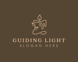 Light Candle Vigil logo design