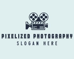 Clapperboard Film Studio logo design