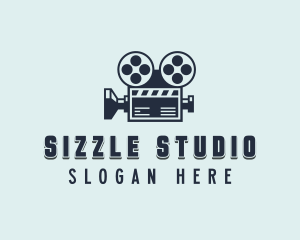 Clapperboard Film Studio logo design