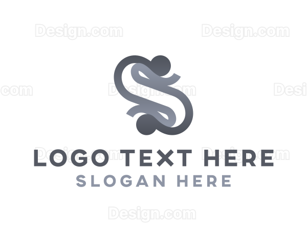 Elegant Design Path Letter S Logo