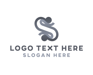 Elegant Design Path Letter S logo
