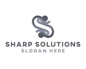 Elegant Design Path Letter S logo design