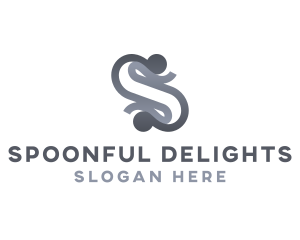 Elegant Design Path Letter S logo design