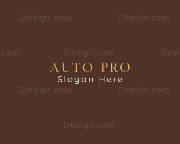 Elegant Serif Boutique Logo