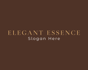 Elegant Serif Boutique logo design