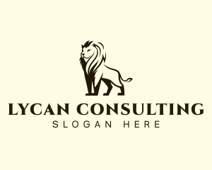 Lion Corporate Agency  logo design