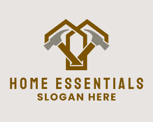 Home Hammer Renovation logo design