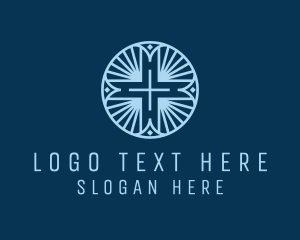 Blue Cross Christianity logo