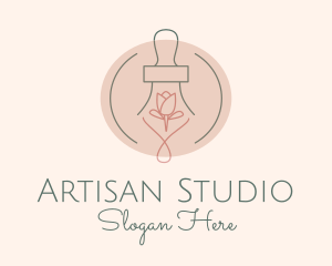 Tulip Rose Oil  logo design