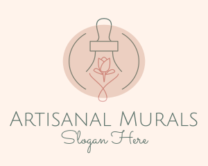 Tulip Rose Oil  logo design