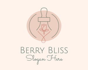 Tulip Rose Oil  logo design