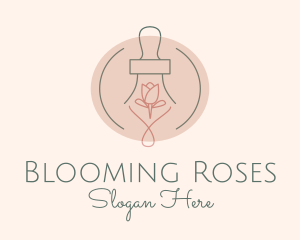 Tulip Rose Oil  logo design