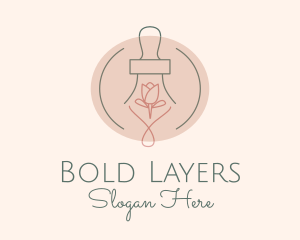 Tulip Rose Oil  logo design