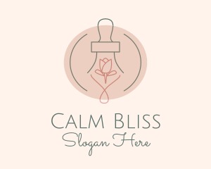 Tulip Rose Oil  logo design