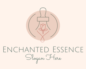 Tulip Rose Oil  logo design