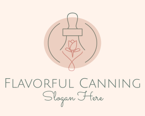 Tulip Rose Oil  logo design