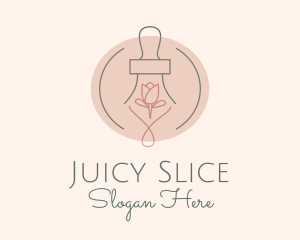 Tulip Rose Oil  logo design