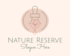 Tulip Rose Oil  logo design